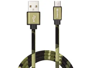 SANDBERG USB kabelis USB/A-Micro-USB 1 m kamufliažas