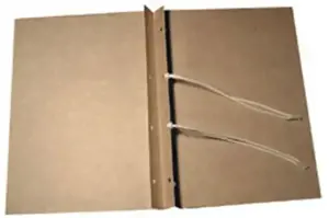 Segtuvėlis SMLT, su raišteliais, A4, BYLA, kartoninis, 300 g,  2 cm