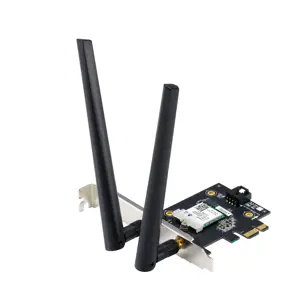 ASUS PCE-AXE5400, vidinis, laidinis, PCI Express, WLAN, "Wi-Fi 6E" (802.11ax), 2402 Mbps