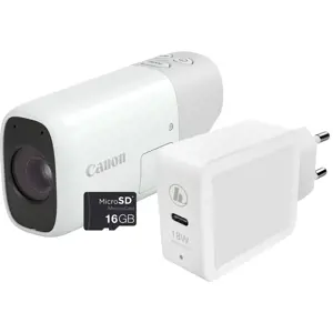 "Canon PowerShot ZOOM", 12,1 MP, 4000 x 3000 taškų, 1/3", CMOS, "Full HD", baltos spalvos