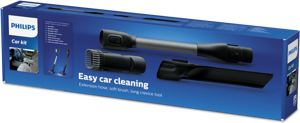 "Philips Car Kit" įkraunamas lazdos priedas, rankinis dulkių siurblys, automobilio valymo rinkinys,…
