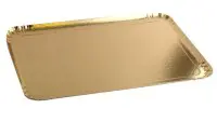 Vienkartiniai padėklai CATERING, aukso sp., 28 x 19 cm, 25 vnt.