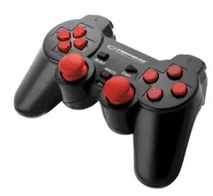 Žaidimų kilimėlis "Esperanza EGG106R" (PC, PS2, PS3; spalva juoda, spalva raudona)