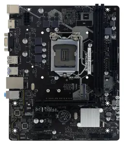 Pagrindinė plokštė BIOSTAR Intel H510 LGA1200 MicroATX Atmintis DDR4 Atminties lizdai 2 2xPCI-Expre…