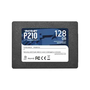 SSD diskas PATRIOT MEMORY P210S128G25 128 GB, 2.5", Serial ATA III