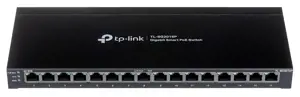 TP-Link TL-SG2016P, L2/L3/L4, Gigabit Ethernet (10/100/1000), maitinimas per Ethernet (PoE)