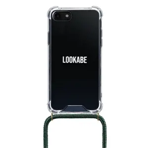 "Lookabe" vėrinys iPhone 7/8 aukso spalvos, žalias loo011