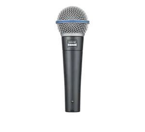 "Shure Beta 58A" - dinaminis, superkardioidinis, vokalinis mikrofonas