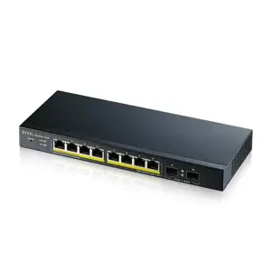 Zyxel GS1900-10HP, valdomas, L2, Gigabit Ethernet (10/100/1000), maitinimas per Ethernet (PoE), mon…
