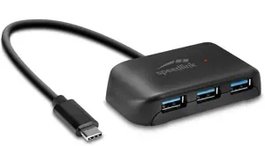 "Speedlink" USB šakotuvas "Snappy Evo USB-C", 4 prievadai (SL-140202)