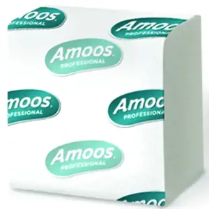 Tualetinis popierius AMOOS lapuose, 2 sluoksniai, 250 lapų, 11 x 21 cm