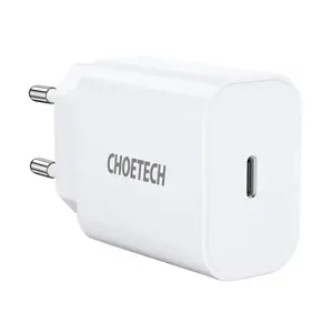 Choetech USB wall charger Type C PD 20W white (Q5004 V4)