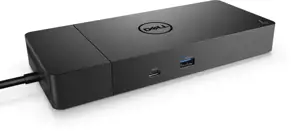 DELL WD19S-130W, laidinis, USB 3.2 Gen 2 (3.1 Gen 2) Type-C, 10,100,1000 Mbps, juodas, 5120 x 2880 taškų, DC