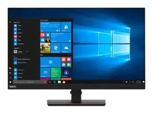 Monitorius Lenovo ThinkVision T27q-20, 68.6 cm (27"), 2560 x 1440 pixels, Quad HD, LCD, 6 ms, Black