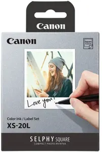 Rašalo ir etikečių rinkinys Canon XS-20L, 72x85mm