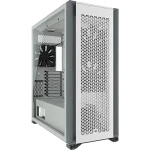 CORSAIR 7000D AIRFLOW Full-Tower ATX kompiuterio korpusas, baltos spalvos