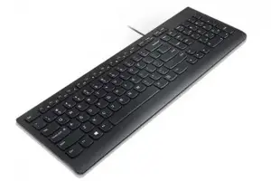 "Lenovo Essential", pilno dydžio (100%), USB, membraninis, QWERTY, juodas