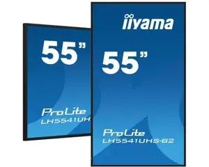 iiyama LH5541UHS-B2, Kiosk design, 138.7 cm (54.6"), LCD, 3840 x 2160 pixels, 18/7