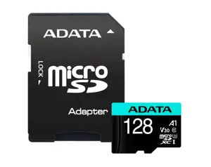 ADATA 128GB Micro SDXC UHS-I U3 V30S A2 + adapteris