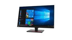 Monitorius Lenovo ThinkVision T27q-20, 68.6 cm (27"), 2560 x 1440 pixels, Quad HD, LCD, 6 ms, Black