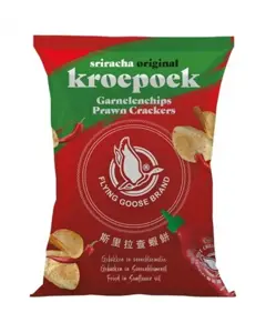 Krevečių traškučiai FLYING GOOSE, 80 g