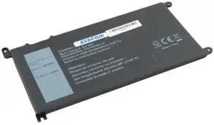 AVACOM DELL INSPIRON 15 5568, 13 5368 LI-ION 11,4V 3684MAH 42WH