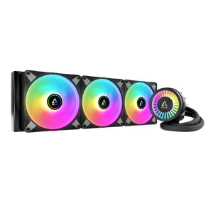 ARCTIC Liquid Freezer III 420 A-RGB - Multi Compatible All-in-One CPU Water Cooler with A-RGB, All-…