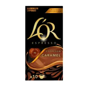 Kavos kapsulės L'OR Caramel, 10 vnt x 52g