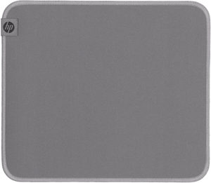 HP 100 Sanitizable Mouse Pad, Grey, Monochromatic, Polyester, Rubber