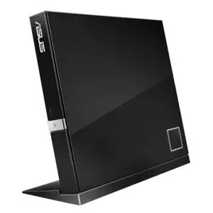 ASUS SBW-06D2X-U, juoda, nešiojamasis kompiuteris, "Blu-Ray DVD Combo", USB 2.0, 2 MB, 80,120 mm