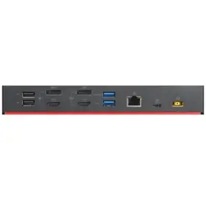 LENOVO ThinkPad Hybrid USB A/C dokas 2xDisplayPort 2xHDMI 2x3840x2160-60Hz 1Gbit LAN 1xUSB-C priekyje 5xUSB-A 2xUSB2.0 3xUSB3.0 (ES)