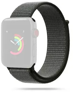 "Tech-Protect" laikrodžio dirželis Nailoninis "Apple Watch" 42/44 mm, tamsiai alyvuogių spalvos