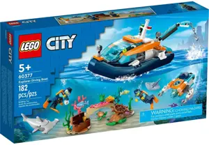 LEGO CITY 60377 EXPLORER NARDYMO LAIVAS
