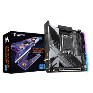 GIGABYTE B760I AORUS PRO LGA1700 2xDDR4 4xSATA 3xM.2 1xDP 1xHDMI