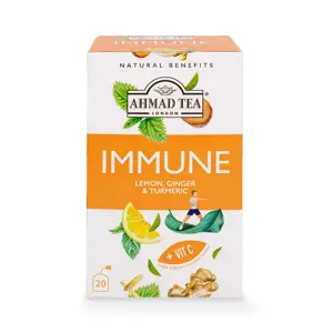 Ahmad Tea Natūrali arbata ''Immune'', vokeliuose su siūlu, 20 vnt.