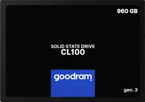 SSD diskas GOODRAM SSDPR-CL100-960-G3 960 GB, 2.5", Serial ATA III