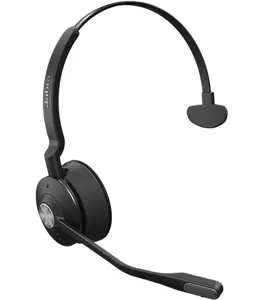 "Jabra Engage 65 Mono", belaidis, biurui / skambučių centrui, 40 - 16000 Hz, 57 g, ausinės, juodos …