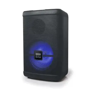 Naujas "Bluetooth" garsiakalbis su FM radiju ir USB prievadu PBX 50. 50 W, "Bluetooth", juoda