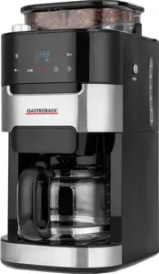 Kavos aparatas Gastroback 42711, 1,5 litrai, 900 W, Juoda, Pusiau automatinis