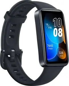 "Huawei Band 8", riešo aktyvumo monitorius, 3,73 cm (1,47"), AMOLED, atsparus vandeniui, juodas