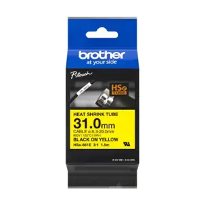 Brother HSe-661E, Yellow, Brother, PT-D800W PT-P900W PT-P950NW, 1 pc(s)
