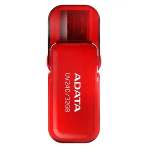 ADATA Flash diskas UV240 64GB USB 2.0, raudonas