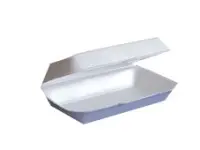 Dėžutė, maistui, 1/2 MENIU, EPS, 24 x 15 x H 7 cm, 125 vnt.