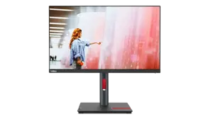 Lenovo ThinkVision P24q-30, 60,5 cm (23,8"), 2560 x 1440 taškų, Quad HD, LED, 6 ms, juoda