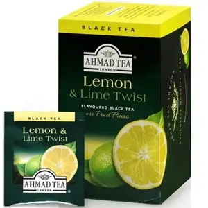 Arbata AHMAD ALU LEMON&LIME, 20 vokelių su siūlu po 2 g