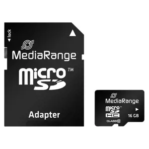 ATMINTIS MICRO SDHC 16GB C10/W/ADAPTERIS MR958 MEDIARANGE