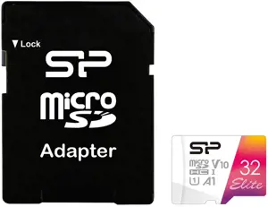 SILICON POWER atminties kortelė Elite Micro SDHC 32GB UHS-I A1 V10