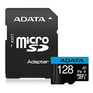 ADATA 128GB Micro SDXC V10 85MB/s + adapteris