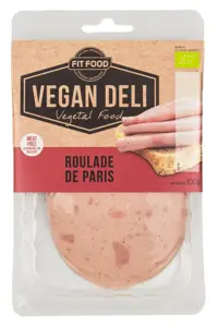 Ekologiškas veganiškas gaminys VEGAN DELI Roulade de Paris, pjaustytas, LT-EKO-001, 100g
