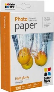 Blizgus Fotopopierius ColorWay, 260 g/m², 100 psl.